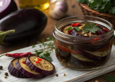 طرز تهیه ترشی بادمجان تکه ای، آسان و خوشمزه در خانه طرز تهیه ترشی بادمجان تکه ای، آسان و خوشمزه در خانه